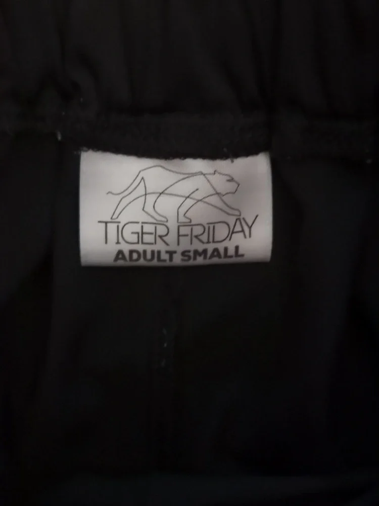 Tiger Friday Black Dance Shorts - Picture 2 of 6